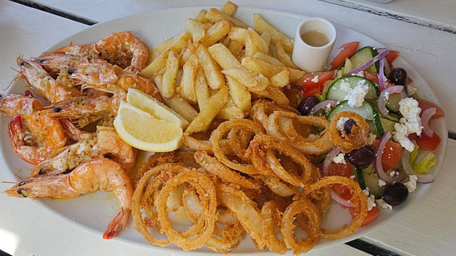 Prawn &amp; Calamari Combo