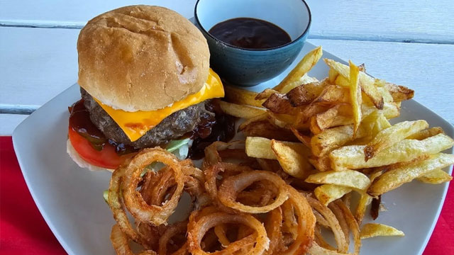 Old School Cheese Burger